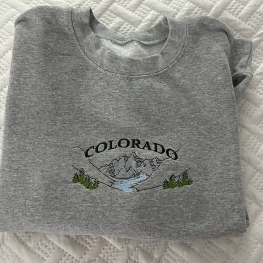 Etsy Shop Colorado Crewneck Sweatshirt